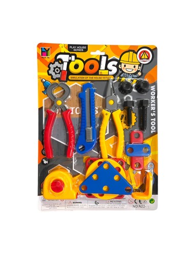 Juguete Niños Set De Herramientas Juego Kit Constructor
