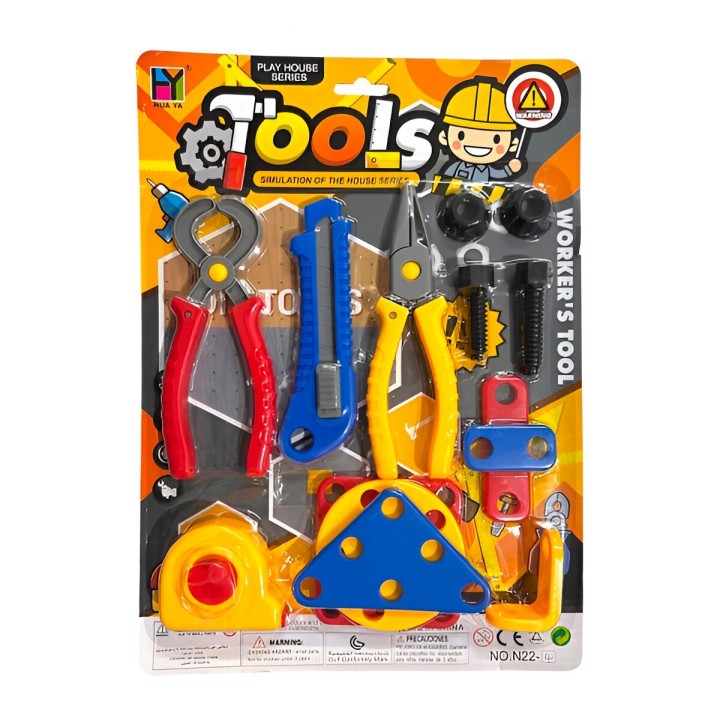 Juguete Niños Set De Herramientas Juego Kit Constructor