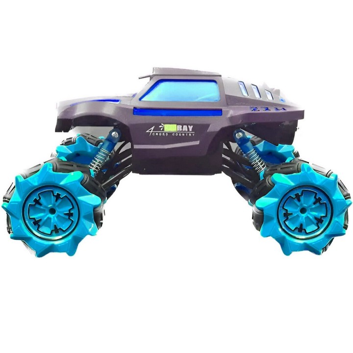Carro Control Remoto Y Mano Juguete Niños Recargable Monster