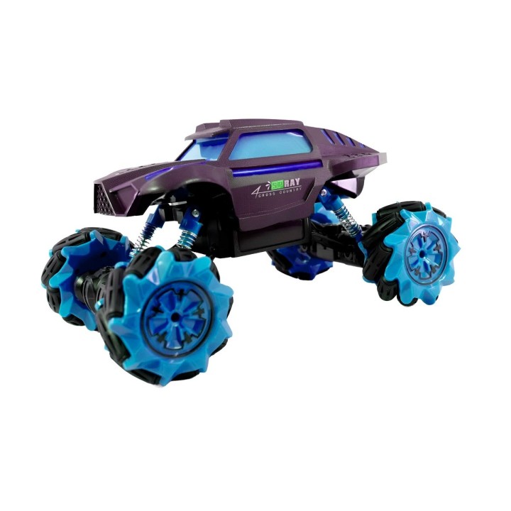 Carro Control Remoto Y Mano Juguete Niños Recargable Monster