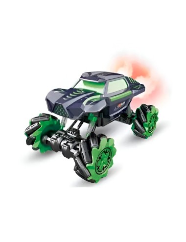 Carro Control Remoto Y Mano Juguete Niños Recargable Monster