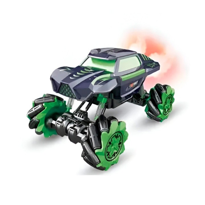 Carro Control Remoto Y Mano Juguete Niños Recargable Monster