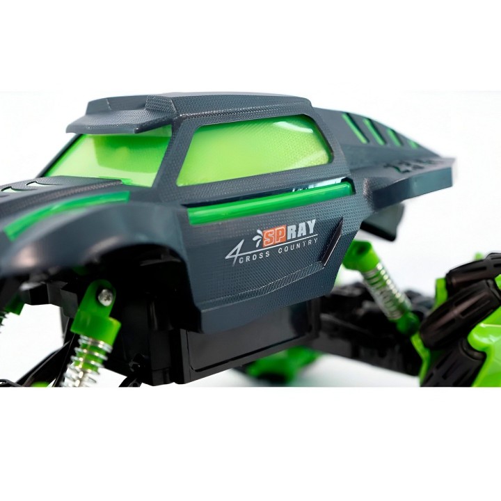Carro Control Remoto Y Mano Juguete Niños Recargable Monster