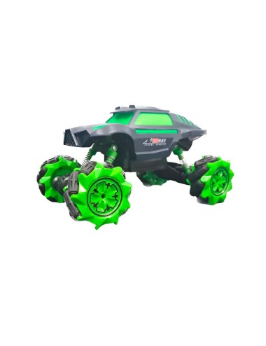 Carro Control Remoto Y Mano Juguete Niños Recargable Monster
