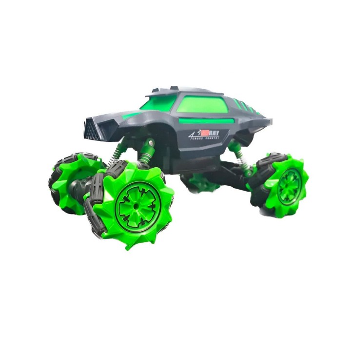 Carro Control Remoto Y Mano Juguete Niños Recargable Monster