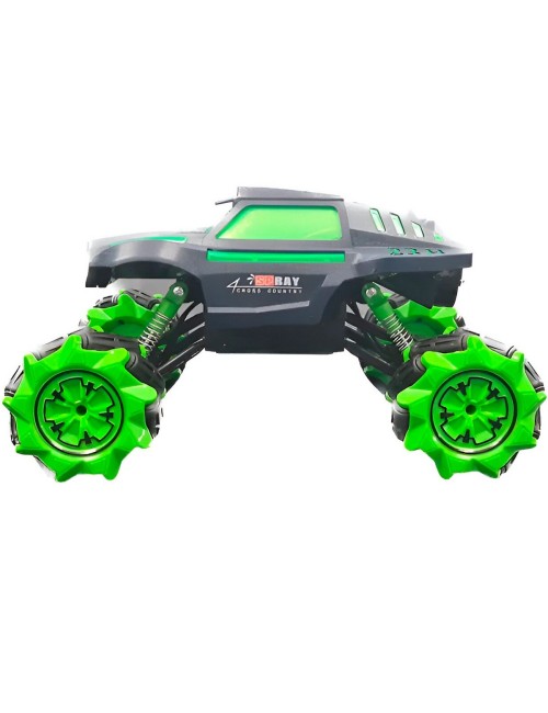 Carro Control Remoto Y Mano Juguete Niños Recargable Monster