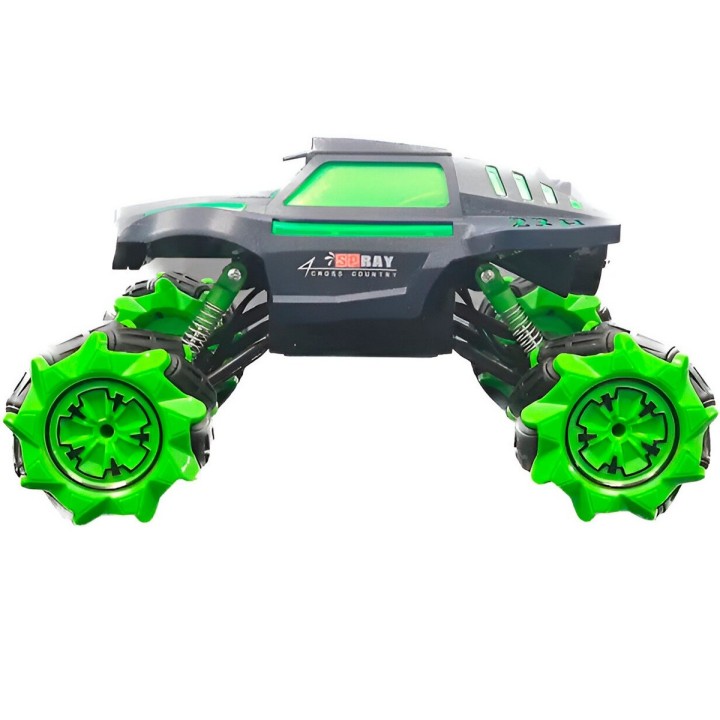 Carro Control Remoto Y Mano Juguete Niños Recargable Monster