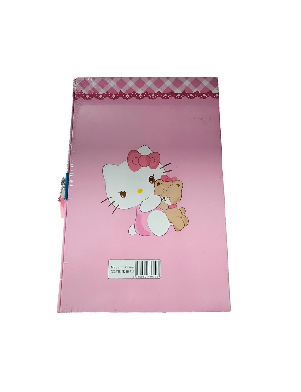 Agenda Libreta Diario Privado Hello Kitty + Candado Y Llaves