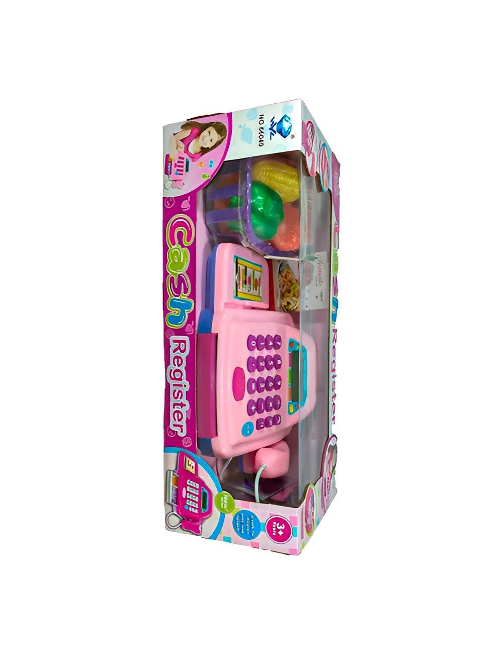 Caja Registradora De Juguete Para Niña Market + Baterias