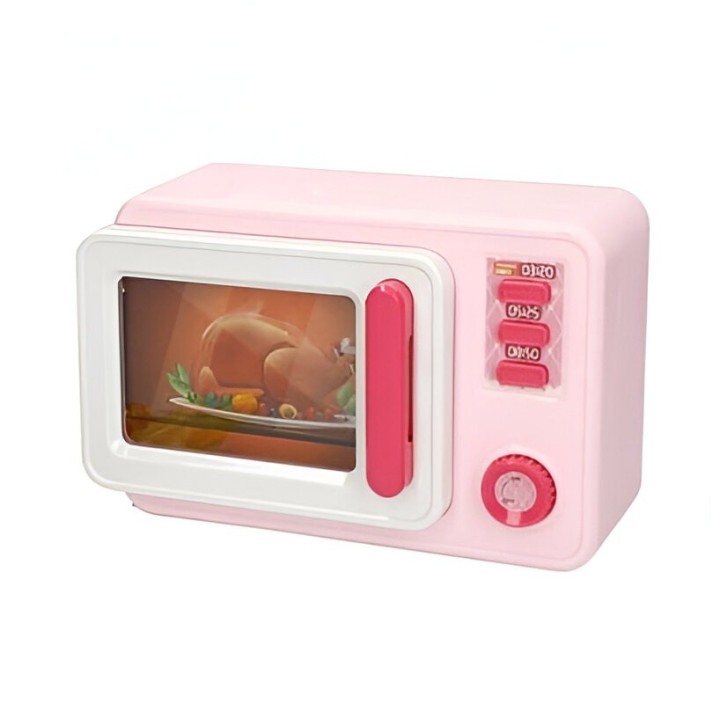Horno Microondas Juguete Niñas Interactiva Rol Muñecas