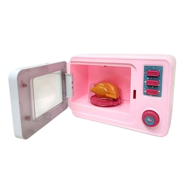 Horno Microondas Juguete Niñas Interactiva Rol Muñecas