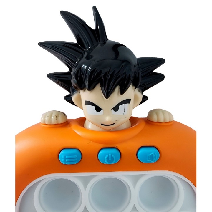 Juego De Memoria Luz Y Sonido Popit Push Dragon Ball Z Goku