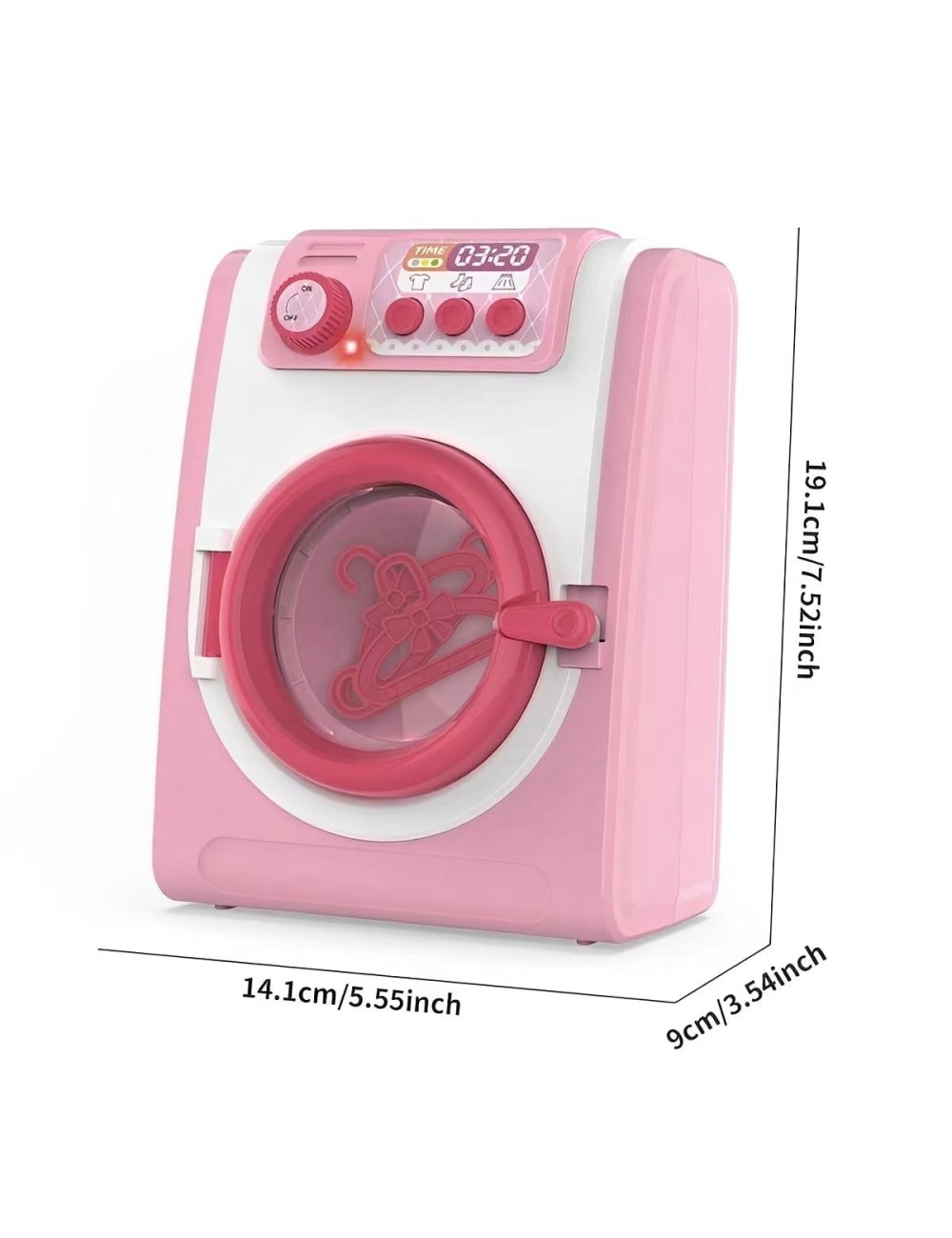 Lavadora Juguete Niñas Interactiva Rol Muñecas
