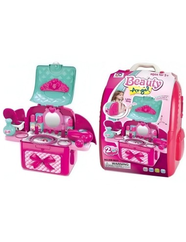 Set Belleza Maleta Bolso Tocador Mesa Juguete Niñas Niñas