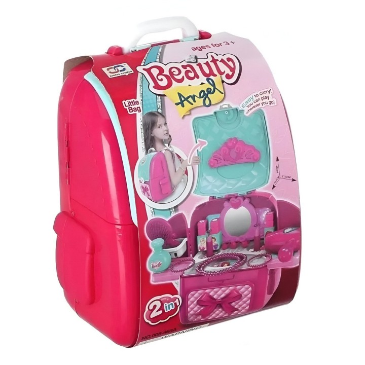 Set Belleza Maleta Bolso Tocador Mesa Juguete Niñas Niñas