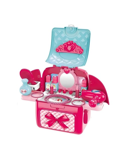 Set Belleza Maleta Bolso Tocador Mesa Juguete Niñas Niñas