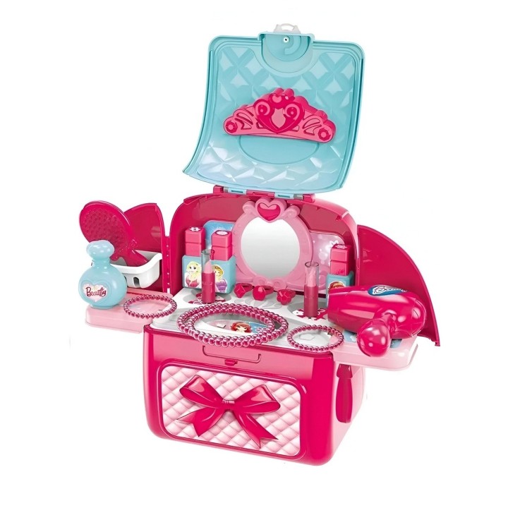 Set Belleza Maleta Bolso Tocador Mesa Juguete Niñas Niñas