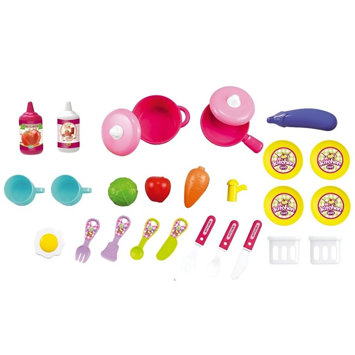 Set Cocina Cheef Maleta Mesa Portátil Niñas Didáctico