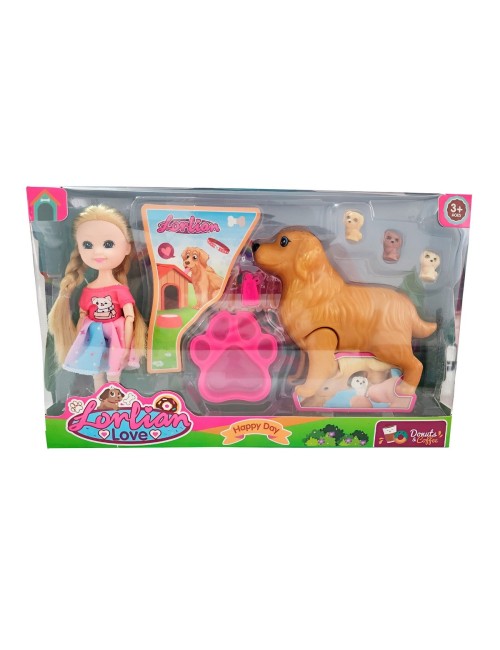 Muñeca Accesorios Mascota Mini Juguete Niñas Interactivo