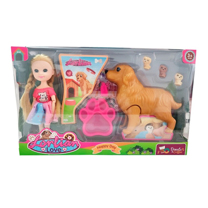 Muñeca Accesorios Mascota Mini Juguete Niñas Interactivo