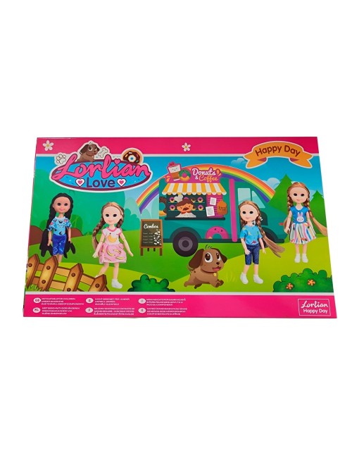 Muñeca Accesorios Mascota Mini Juguete Niñas Interactivo