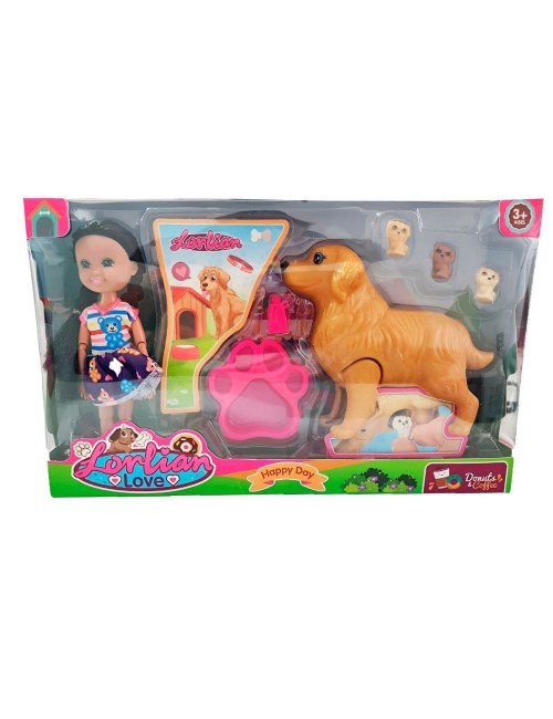 Muñeca Accesorios Mascota Mini Juguete Niñas Interactivo