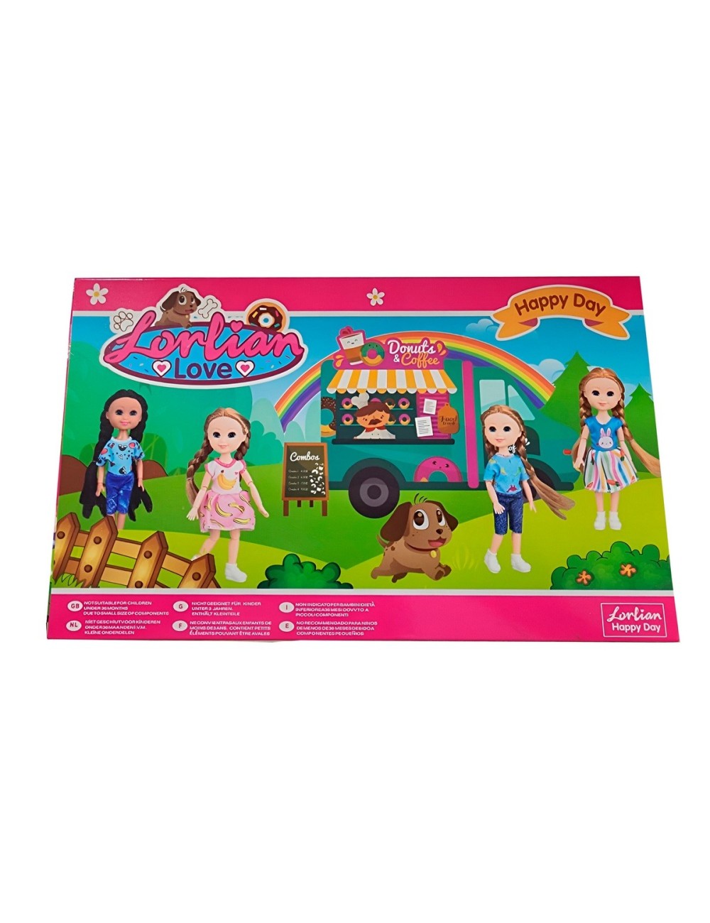 Muñeca Accesorios Mascota Mini Juguete Niñas Interactivo