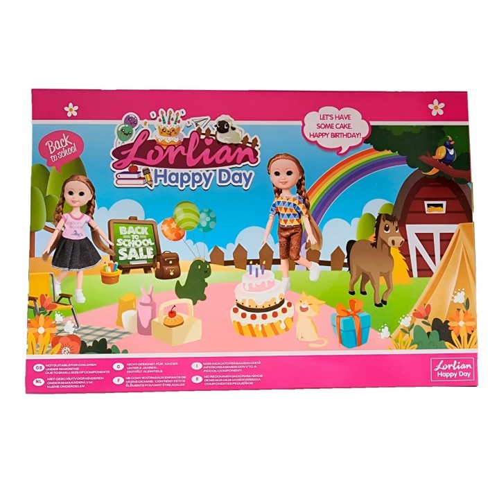 Muñeca Accesorios Fiesta Mascota Juguete Niñas Interactivo