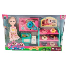 Muñeca Accesorios Tienda De Donas Juguete Niñas Interactivo