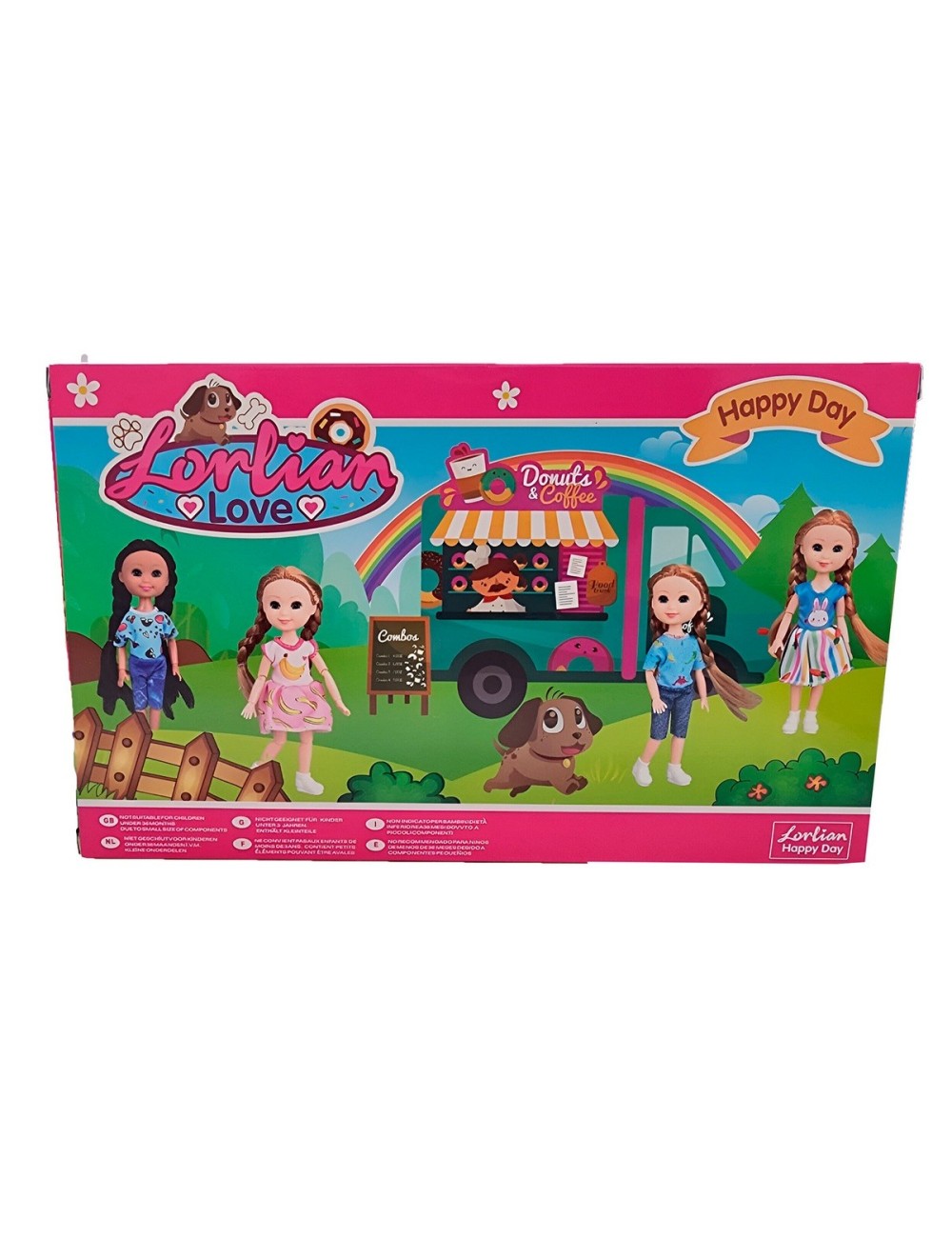 Muñeca Accesorios Tienda De Donas Juguete Niñas Interactivo
