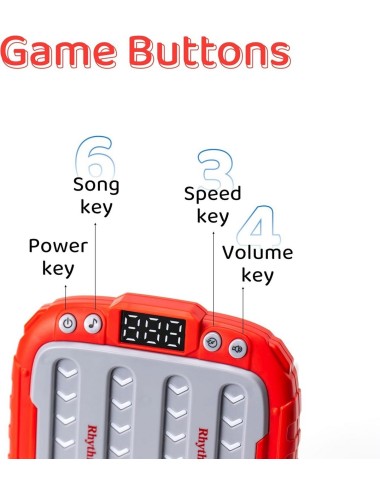 Juego De Agilidad Luz Y Sonido Tablero Colores + Baterias