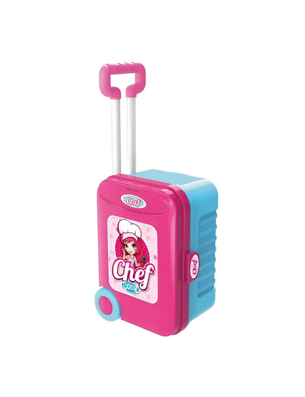 Cocina Infantil Armable Maleta 3 En 1 Accesorio Chef Juguete