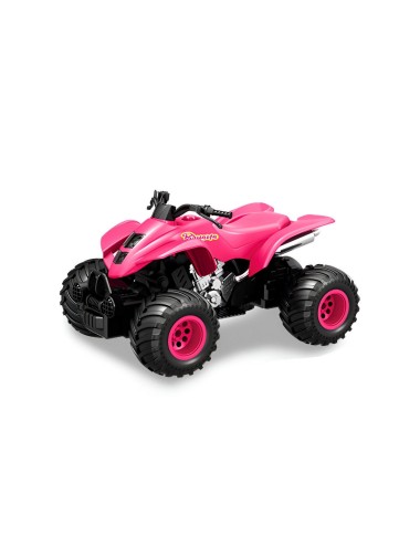 Cuatrimoto Recargable Muñeca Muñeco Control Remoto + Bateria