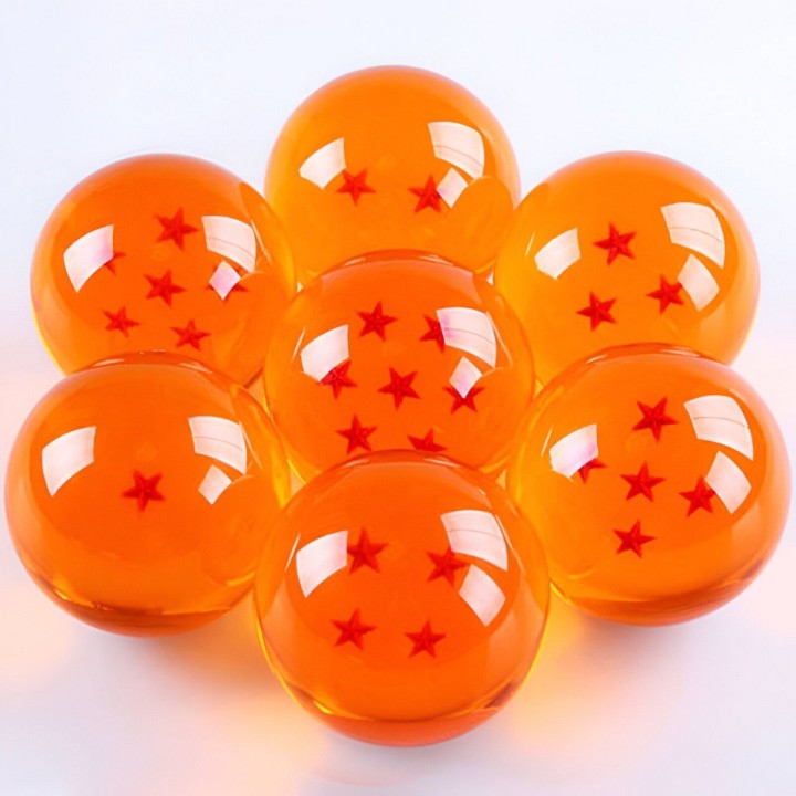 Esferas Del Dragón Caja De 7 Esferas De Dragon Ball Z Goku