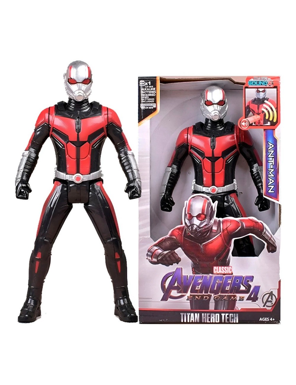 Figura Coleccionable Juguete Sonido Comic Ant-man Hormiga