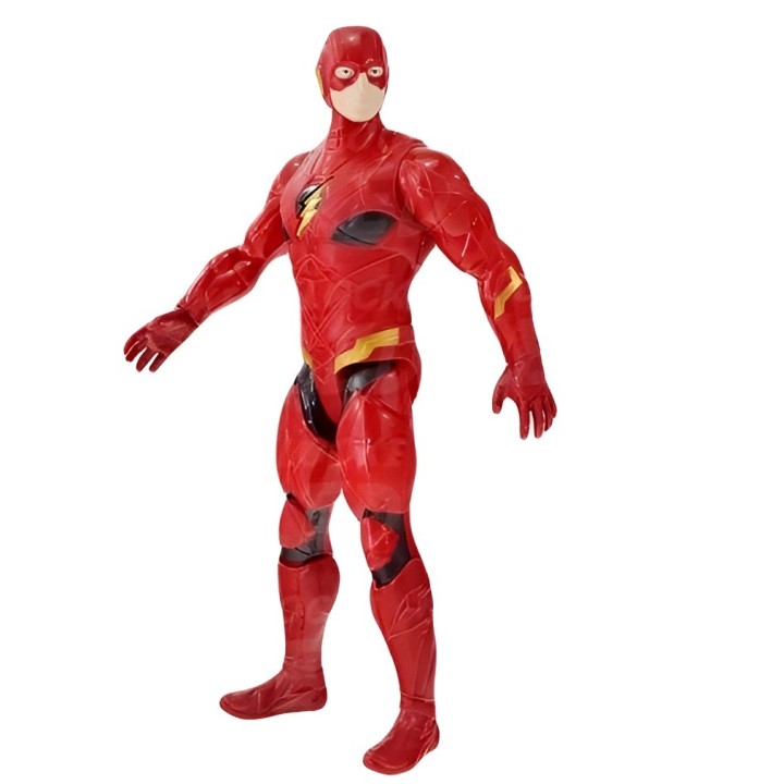 Figura Coleccionable Juguete Sonido Comic Flash Heroe