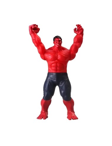 Figura Coleccionable Juguete Sonido Comic Hulk Rojo