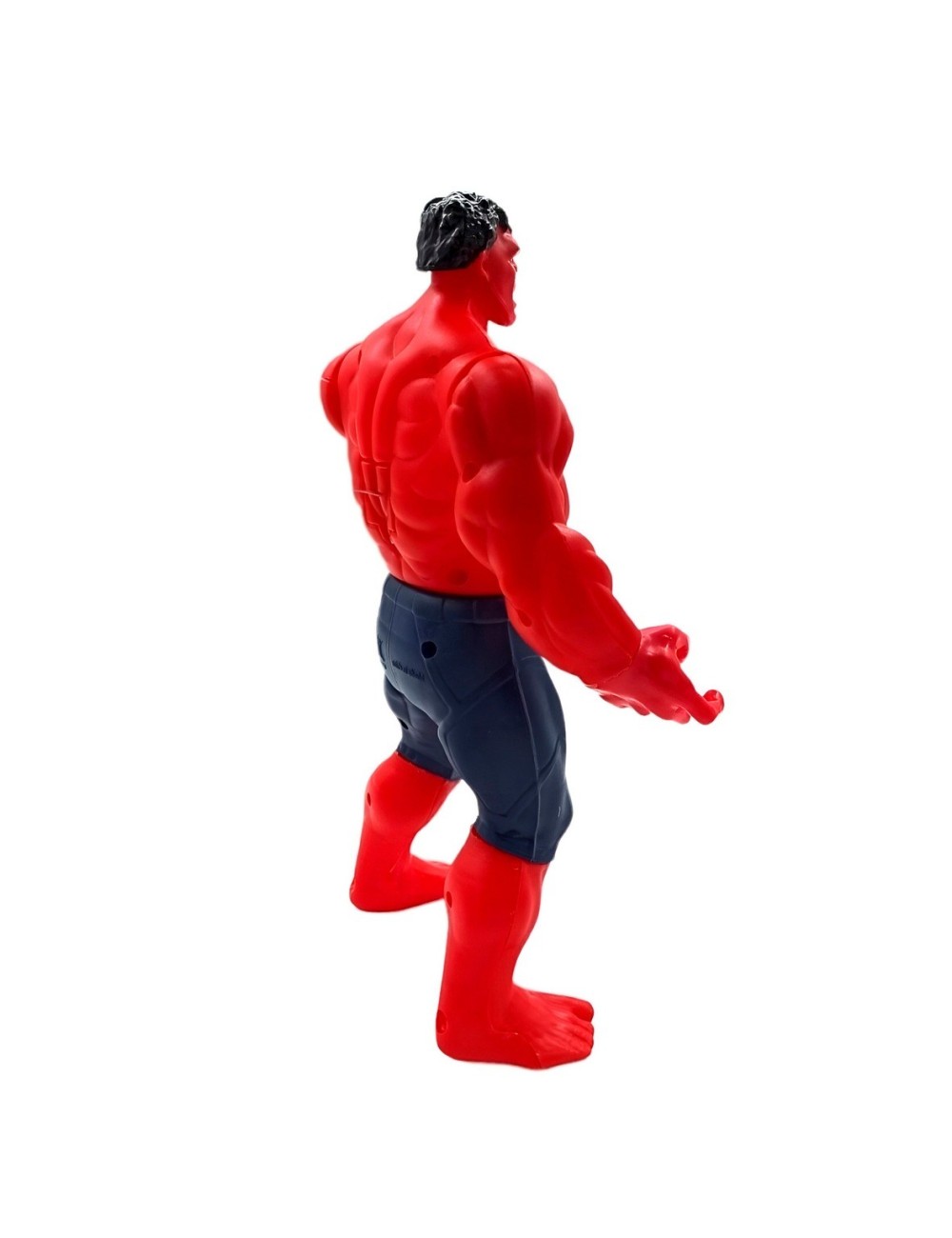 Figura Coleccionable Juguete Sonido Comic Hulk Rojo