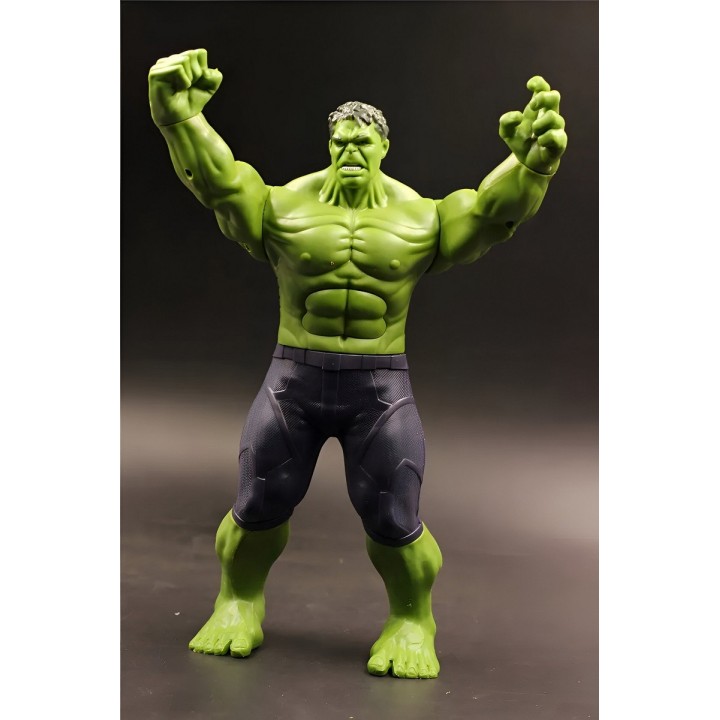 Figura Coleccionable Juguete Sonido Comic Hulk Verde