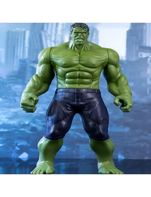 Figura Coleccionable Juguete Sonido Comic Hulk Verde