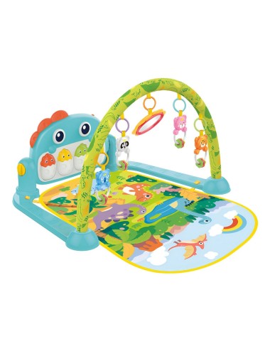 Gimnasio Piano Fitness Tapete Sonajero Dinosaurios Musical