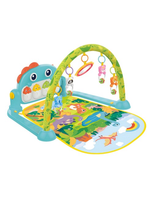 Gimnasio Piano Fitness Tapete Sonajero Dinosaurios Musical