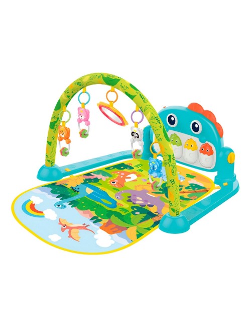 Gimnasio Piano Fitness Tapete Sonajero Dinosaurios Musical