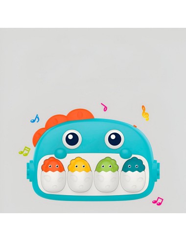 Gimnasio Piano Fitness Tapete Sonajero Dinosaurios Musical