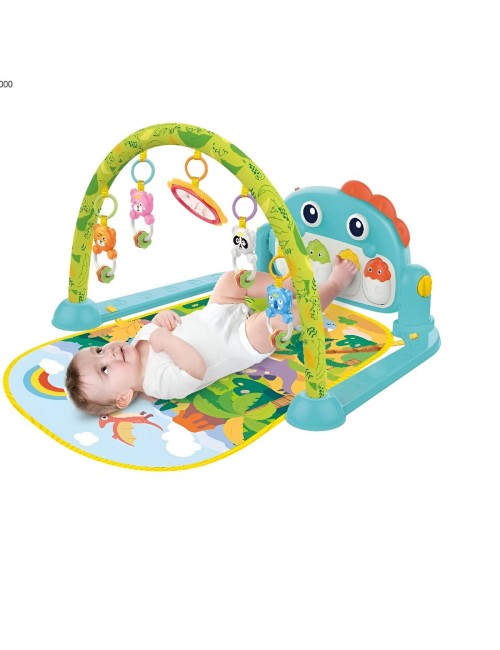 Gimnasio Piano Fitness Tapete Sonajero Dinosaurios Musical