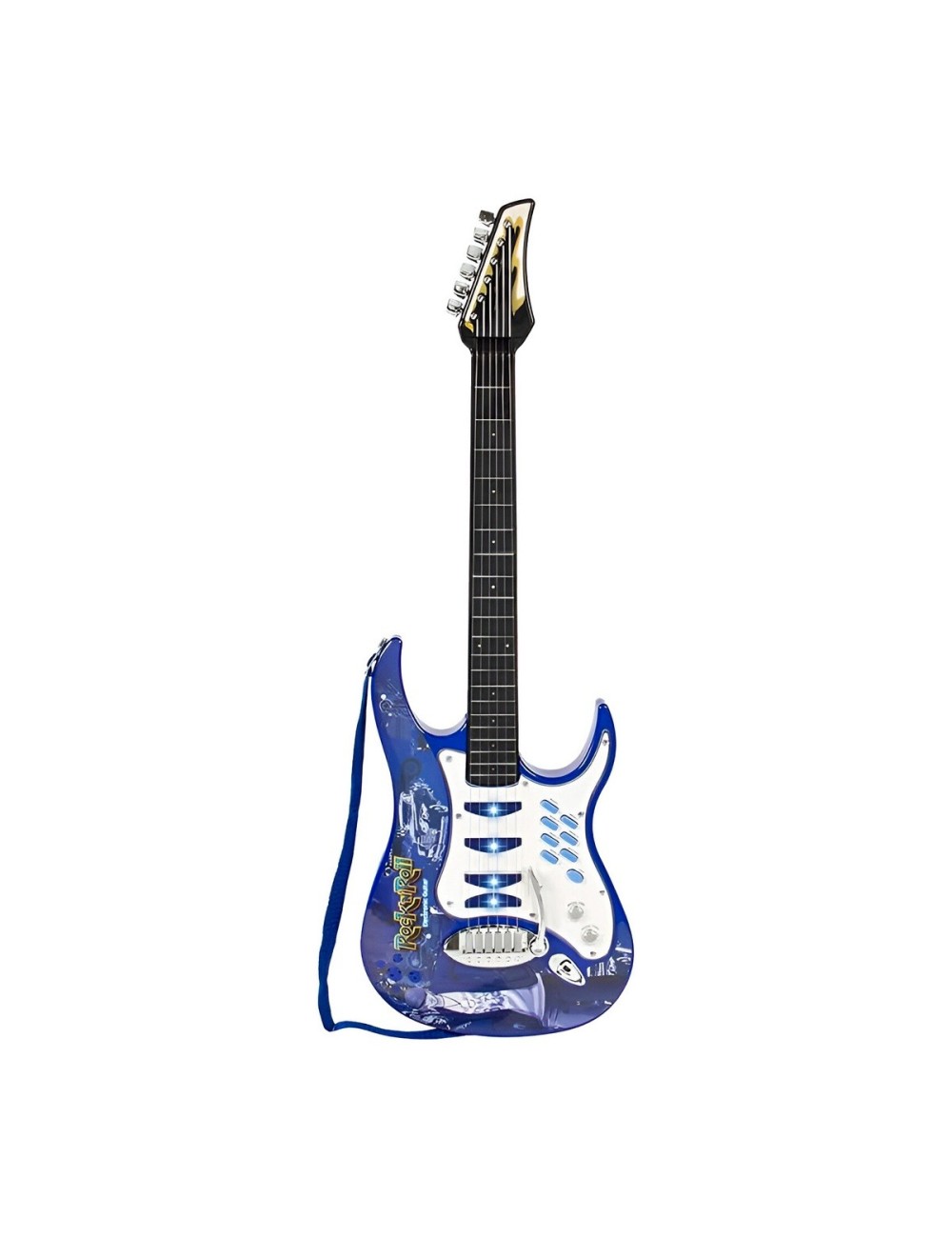 Guitarra Microfono Parlante Juguete Niños Musica + Baterias