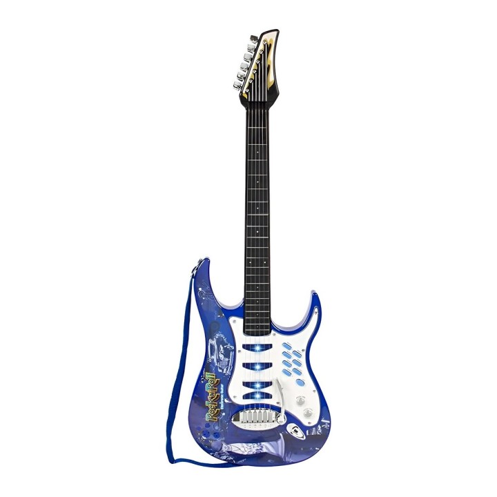 Guitarra Microfono Parlante Juguete Niños Musica + Baterias