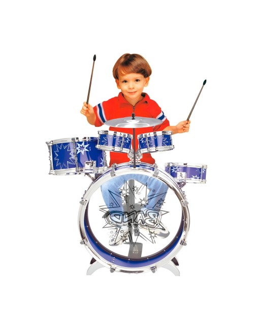 Instrumento Musical Bateria Platos Juguete Niños Unisex
