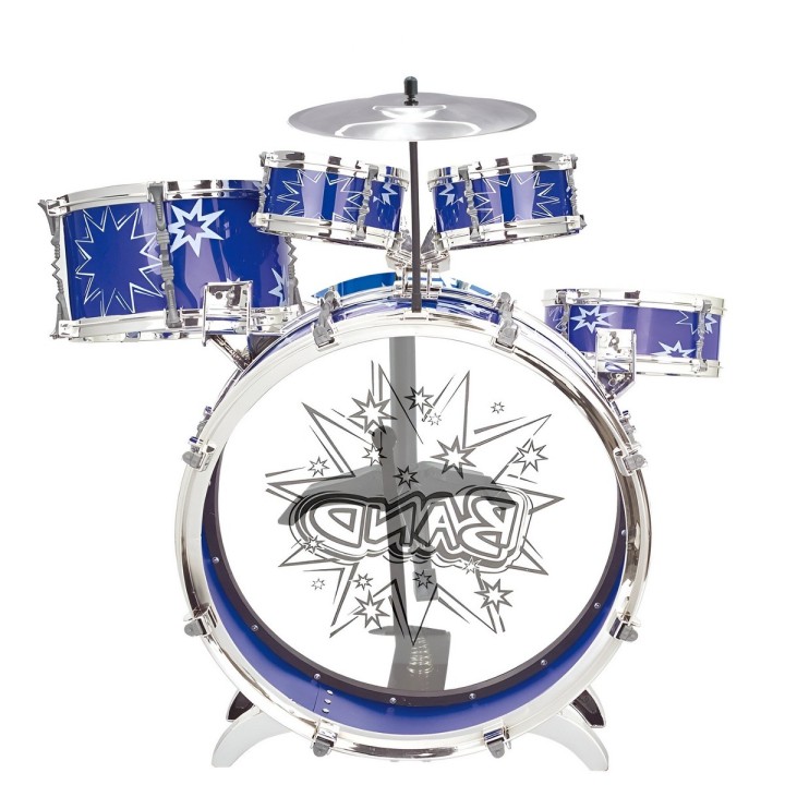Instrumento Musical Bateria Platos Juguete Niños Unisex