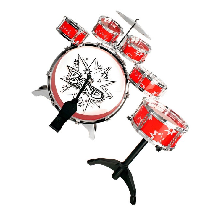 Instrumento Musical Bateria Platos Juguete Niños Unisex